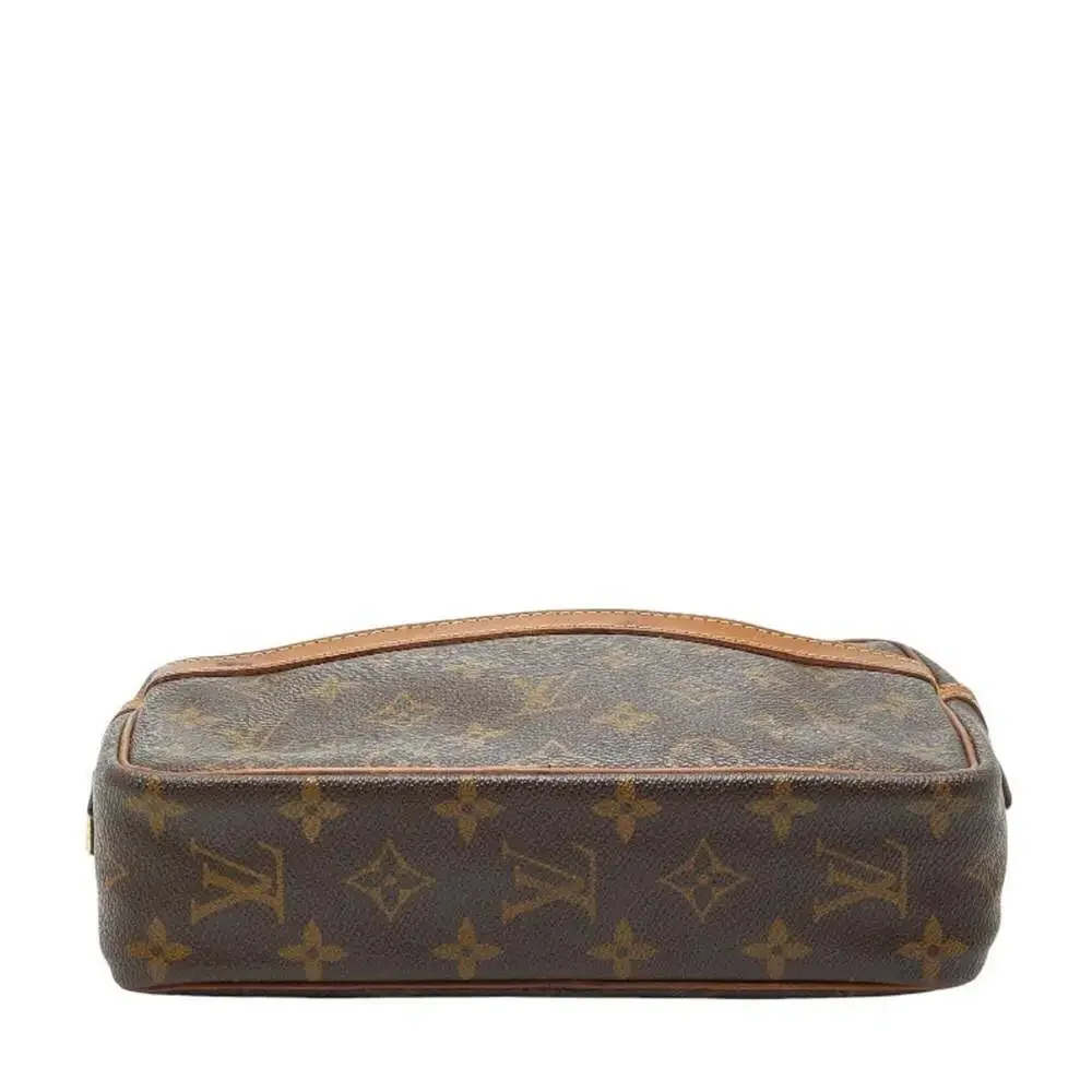 LOUIS VUITTON Authentic Brown Monogram Leather Bag